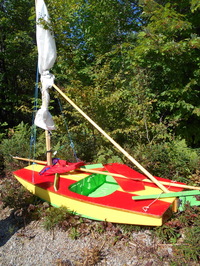 Flying Mouse sailboat