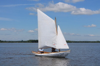 Sailing Swampscott dory