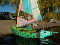 Sailing Chapelle's Dinghy