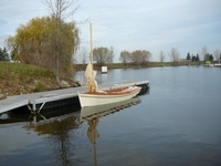 Chesapeake Crab Skiff launch