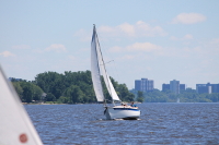 Compac 19 sailing